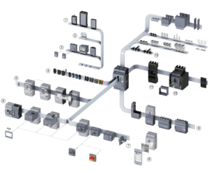 MCCB undervoltage release wiring diagram