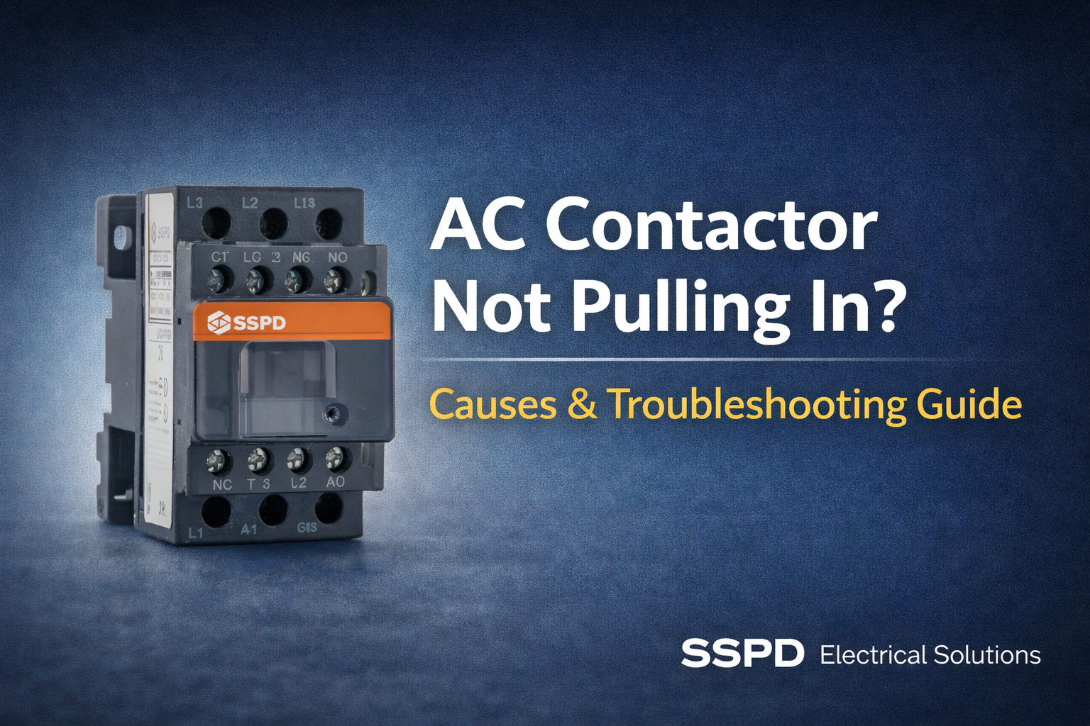Great Description About Ac Contactor Not Pulling Infeed