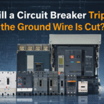 Will a Circuit Breaker Trip If the Ground Wire Is Cut?