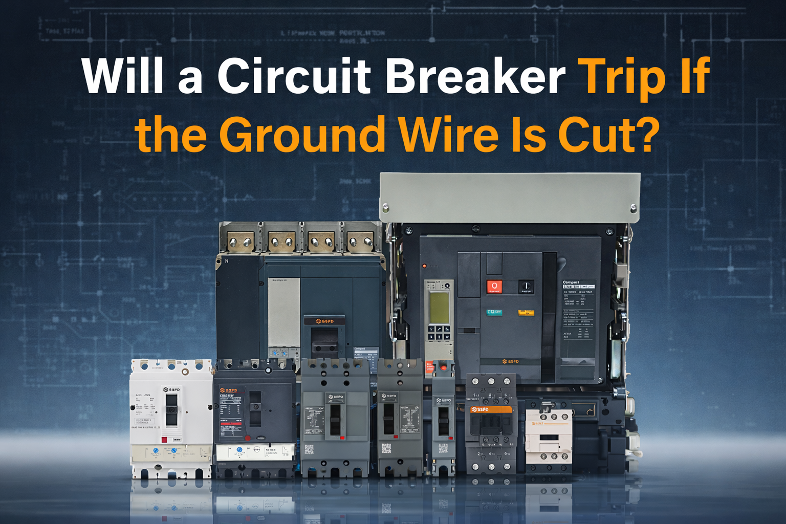 Will a Circuit Breaker Trip If the Ground Wire Is Cut?