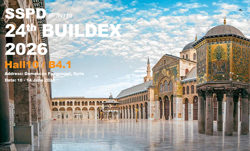 SSPD at BUILDEX Syria 2026 international construction exhibition