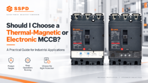 Guide de sélection des disjoncteurs MCCB thermomagnétiques et électroniques pour les applications industrielles